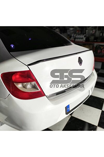 STS Oto Aksesuar Renault Clio Symbol 2008 - 2012 Talia Bagaj Üstü Spoiler Pia...