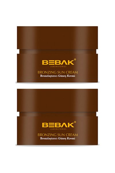 Bebak Bronzing Cocoa Extract Sunscreen - 100 Ml, 0 Spf, 2 Pieces