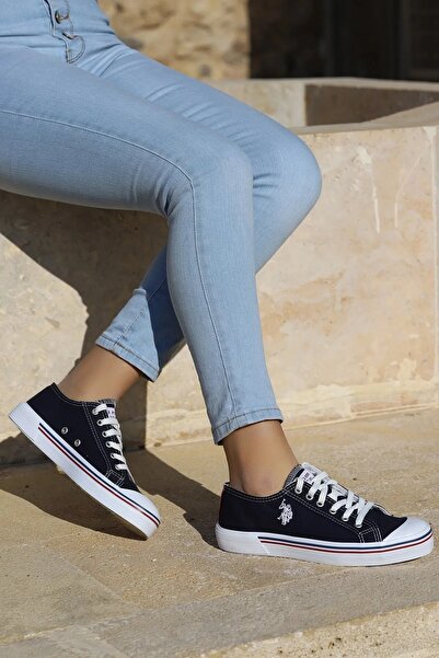 U.S. Polo Assn. Penelope Navy Blue 3Fx New Season Casual Sneaker Shoes