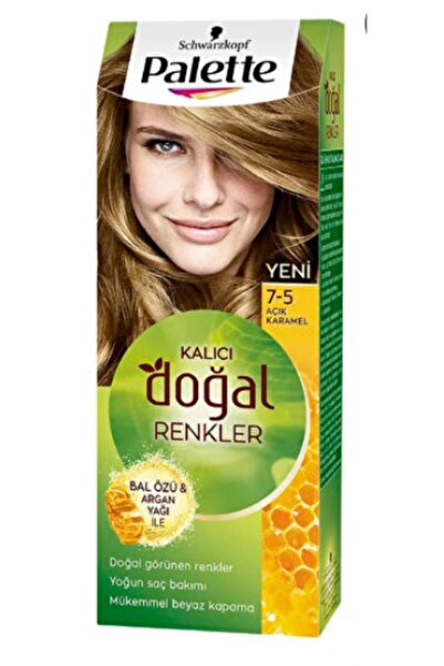 Palette Palette Saç Boyası Doğal Renkler 7-5 Açık Karamel