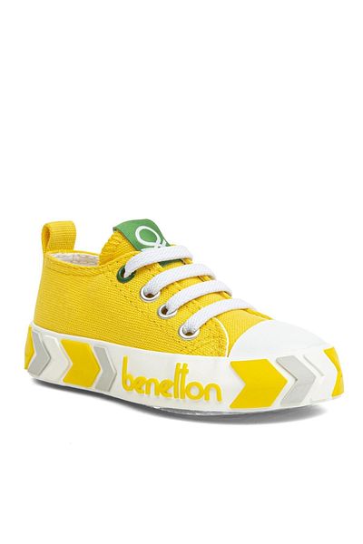 Benetton ®| Bn-30642 - 3394 Yellow - Children's Sneakers