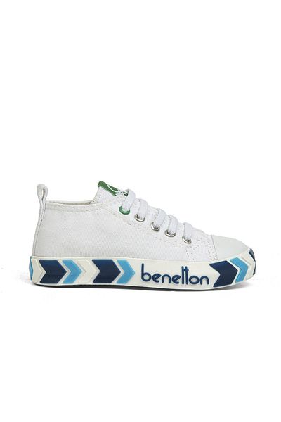 Benetton ® |   Bn-30643 - 3394 Alb Bleumarin - Pantofi sport pentru copii