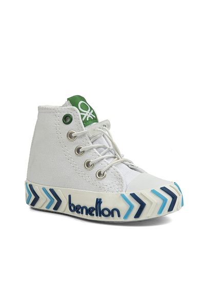 Benetton ® |   Bn-30644 - 3394 Alb Bleumarin - Pantofi sport pentru copii
