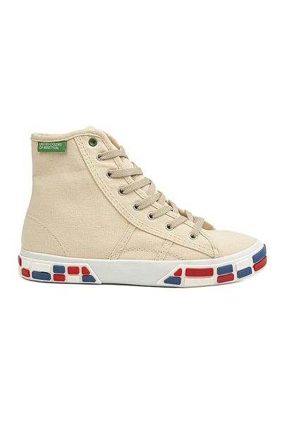 Benetton ® |   Bn-30690-3114 Bézs - Női sportcipő