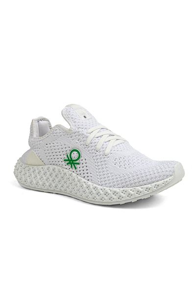 Benetton ®| Bn-30009 -3570 White - Women's Sports Shoes