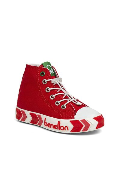 Benetton ®| Bn-30647 - 3394 Red - Çcuk Sneakers