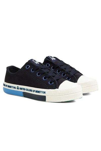 Benetton ®| Bn-70019 - 3409 Navy Blue - Children's Sneakers