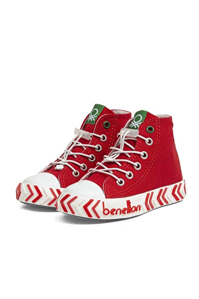 Benetton ® | Bn-30645 - 3394 Kırmızı - Çocuk Spor Ayakkabı