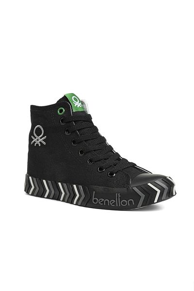Benetton ®| Bn-30636-3374 Black Black - Children's Sneakers