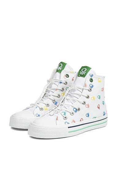 Benetton ® | Bn-30183 - 3394 White - Children's Sports Shoes