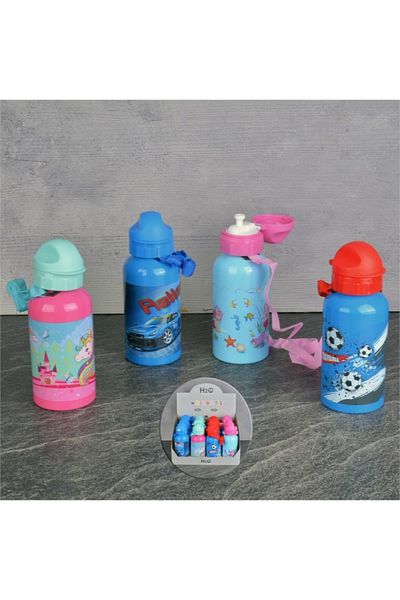 Tohana Aluminum 500 Ml Flask-unicorn (sports Water Bottle-drinker-sports Flask-water Bottle-school Flask-school Flask)