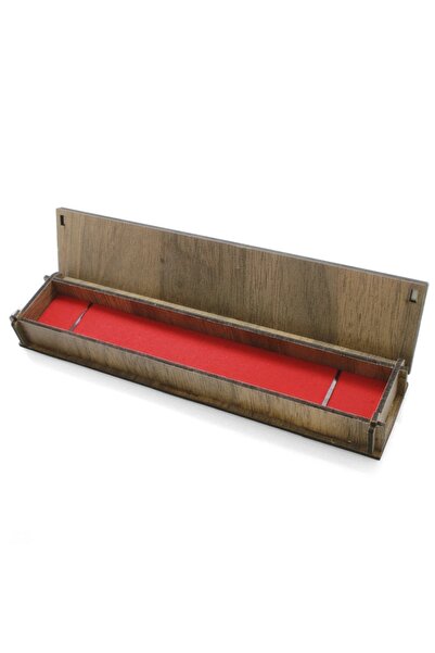 Tesbihane Kahverengi Ahşap Elegance Tesbih Kutusu