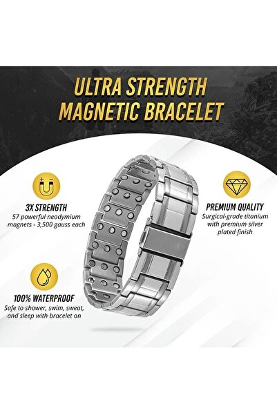 Tesbihane Silver&gold Renk Kişiye Özel Isim/harf Yazılı Titanyum Manyetik Terapi Sağlık Bilekliği