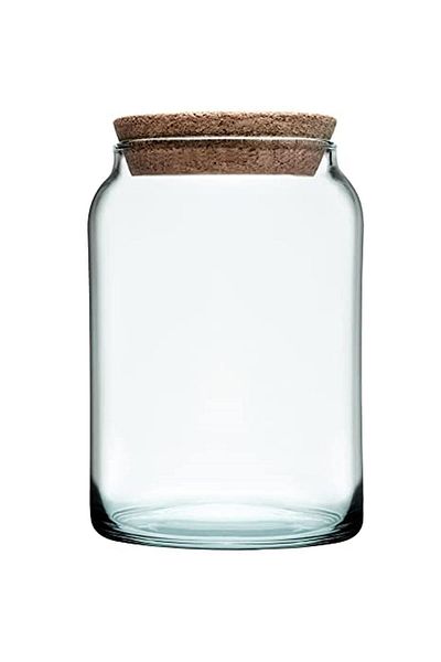 Paşabahçe 43583 Woody Bamboo Jar with Lid