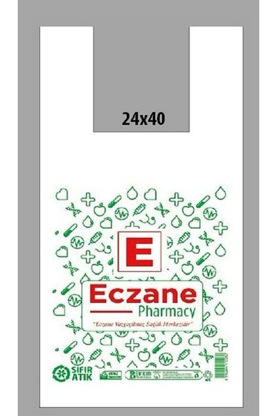 BİRİKİM AMBALAJ Pharmacy Bag 24x40 Sizes 2 Kilo