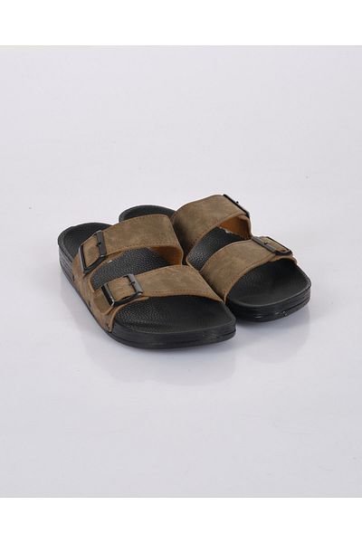Pierre Cardin Ανδρικές Παντόφλες Χακί 2spc7018