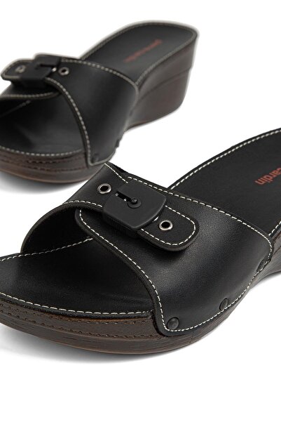 Pierre Cardin ® | Pc-7011-3485 Μαύρο - Γυναικείες Παντόφλες