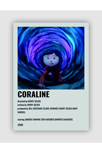 fırsatlar diyarı Cărți de informații despre filmul Coraline Poster de perete