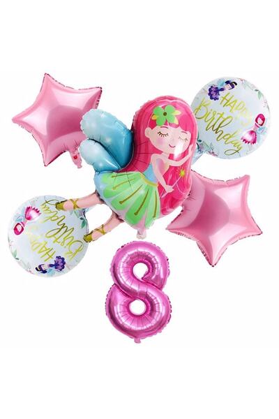Mini Parti Mini Party Store Peri Kız Balon Seti