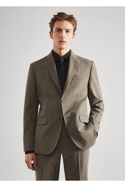MANGO Man Slim Fit Blazer Jacket