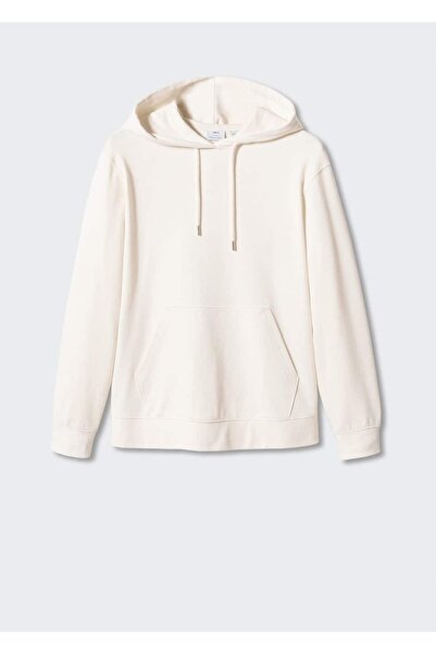 MANGO Man Kapüşonlu Basic Hafif Sweatshirt