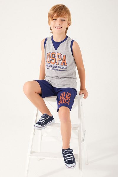 U.S. Polo Assn. 1346 King Boy Bermuda Suit