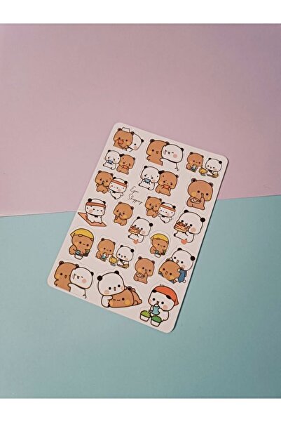 EyER Shoping ملصق ملصق كاواي تيدي بير