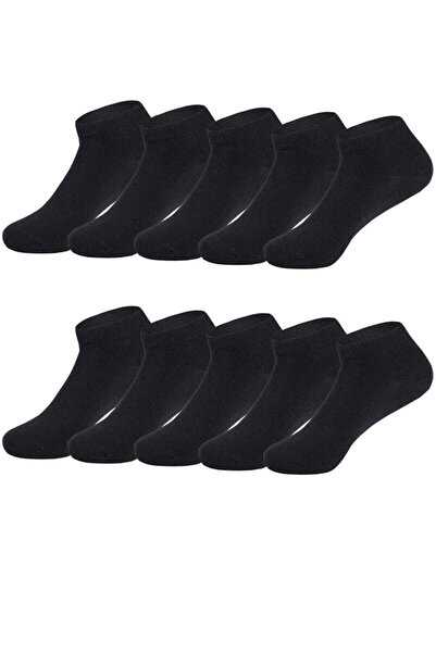 moa socks 12 Çift Pamuklu Erkek Patik Çorap Yazlık Dayanıklı Topuk Ve Burun O...