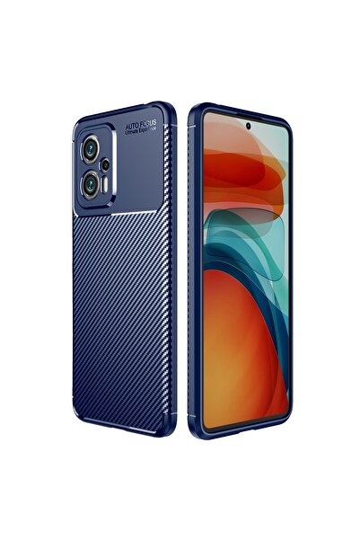 Nezih Case Xiaomi Poco X4 Gt Uyumlu Kamera Korumalı (karbon Tasarım) Koruyucu...