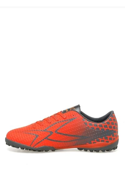 Kinetix Pantofi de fotbal pentru bărbați cu gazon artificial Tf 3fx Orthopedic Orange