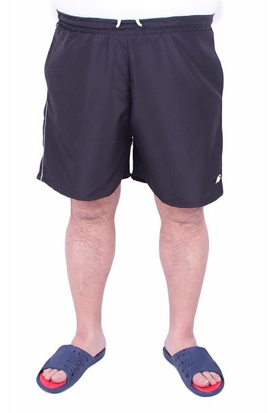 MocGrande Μαύρο σορτς κολύμβησης Plus Size Classic - 23677