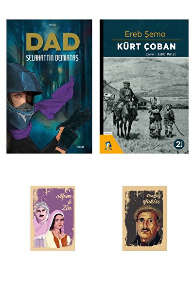 Dipnot Yayınları Dad Selahattin Demirtaş - Kürt Çoban Özel Seti - Mem U Zîn V...