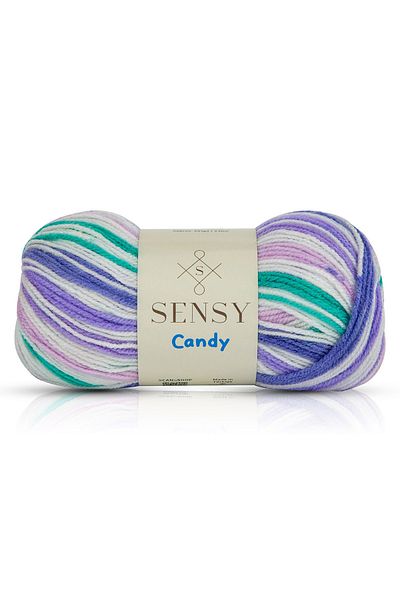 SENSY Premium Candy Hand Knitting Thread Baby Kids Sweater Thread Cardigan Vest Scarf Thread Blanket Thread