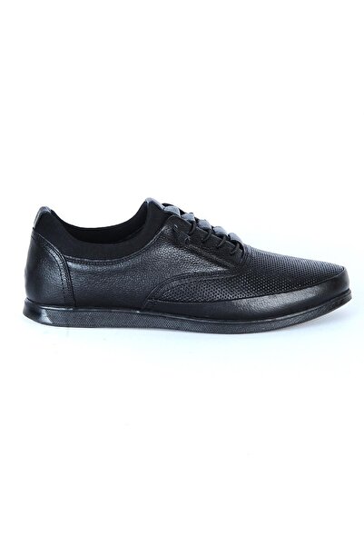 Dropland 7863-2 Milano Black 100% Δερμάτινα Ανδρικά Casual Παπούτσια