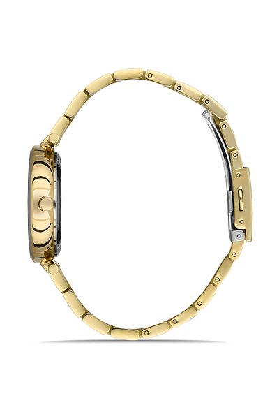 FERRO Yellow Steel Cord Women's Wristwatch Fl21297a-b