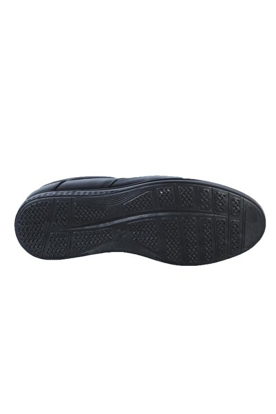 Balayk 1092 Black Lz Leather Men's Casual Shoes