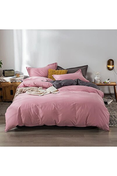 Sheri Home Simena Gül Kurusu Kolay Ütülenebilir Çift Taraflı Çift Kişilik Nev...