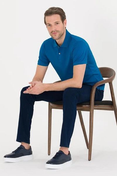 Pierre Cardin Μπλουζάκι Slim Fit Polo Neck Basic
