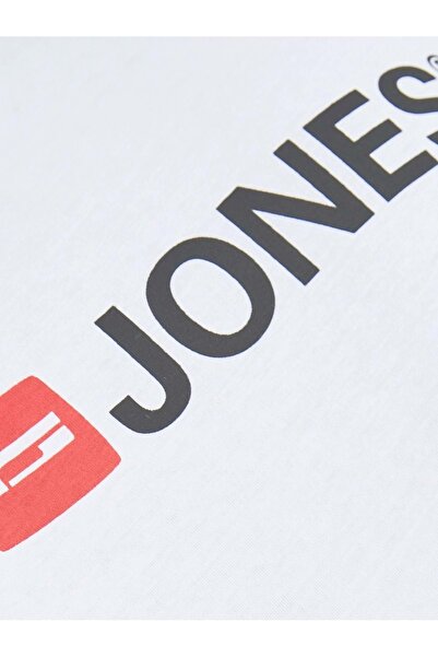 Jack & Jones Μπλουζάκι Jack Jones JJECorp Logo Oversize - Λευκό - 4XL