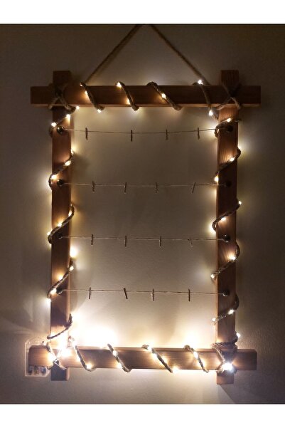 KAYAX Hasır İpli Dekoratif 3 Metre Günışığı Peri Led