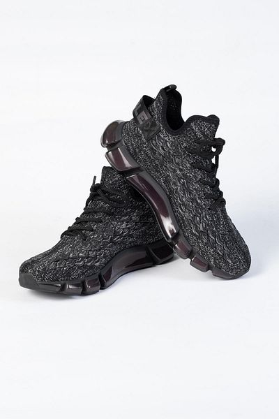 LETOON Bubble - Schwarze Sneaker für Herren