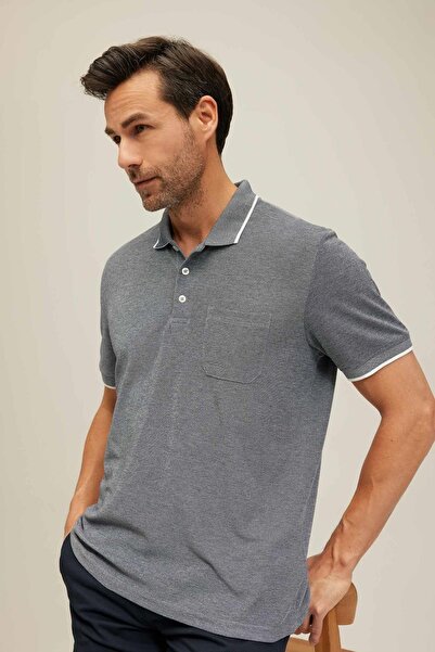 DeFacto Regular Fit Polo Neck Short Sleeve T-Shirt