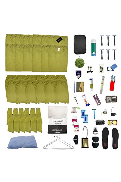 KORDAK 12-Piece Full-Bezeled Soldier Pendant - Military Socks - Pillow Case -...