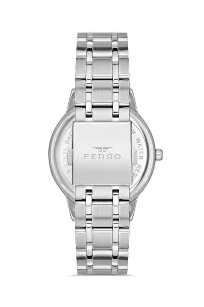 FERRO Silver Steel Cord Men's Wristwatch F11333a-a2