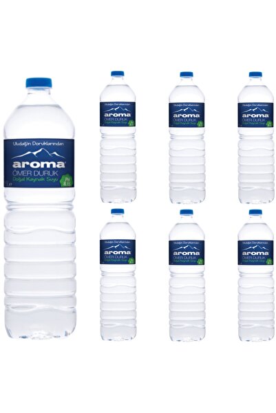Aroma Ömer Duruk Doğal Kaynak Suyu 1,5 Lt Pet Su X 6