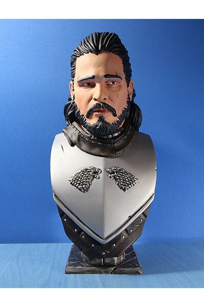 TuransoyCraft Jon Snow Game Of Thrones Boyalı Figür 12 Cm