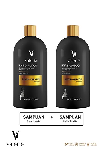 Valerie Dökülme Ve Kırılma Karşıtı Onarıcı, Güçlendirici Biotin - Collagen Şa...