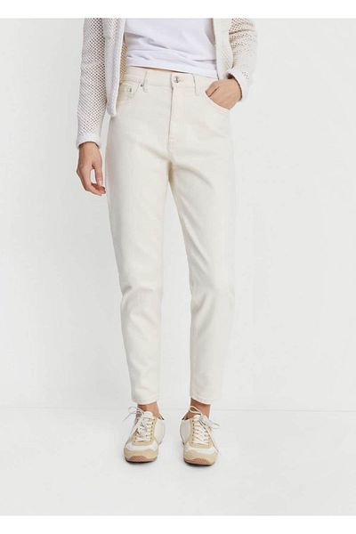 MANGO Woman Mom Comfort Jeans mit hoher Taille
