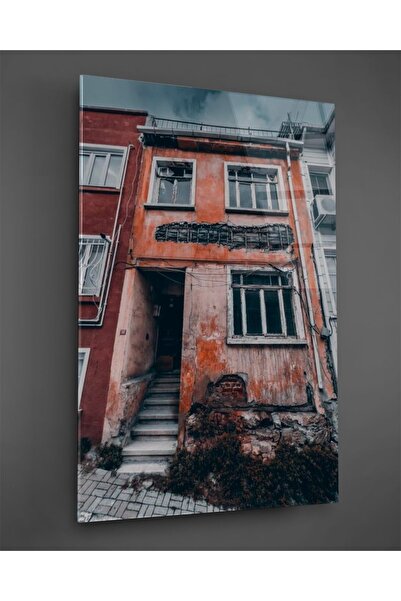 TAULART Masă verticală din sticlă pentru casă veche