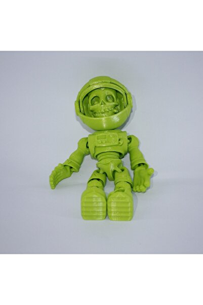 babilsanat Flexi Hareketli Oyuncak Iskelet Astronot